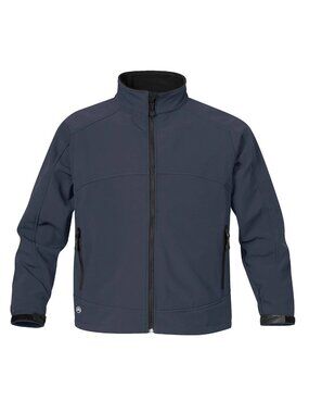 Stormtech Navy Blue Soft Shell Men's Cirrus Bonded Waterproof Jacket size Small